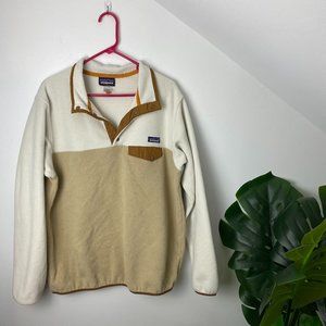 LIGHT TAN COLOR BLOCK PATAGONIA SIZE XL